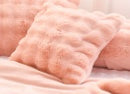 Couverture en Velours de Lapin - Épaisse et Réversible en Polaire pour Chambre
