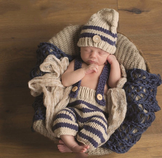 Costume de Tricot pour Nouveau-né : Confort et Style pour Bébé