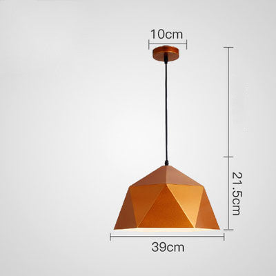 Lampes Suspendues Modernes : Design Géométrique Coloré pour Intérieur Contemporain