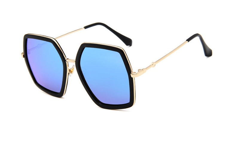 Lunettes de Soleil Rétro Oversize - Forme Carrée Élégante pour un Style Unique