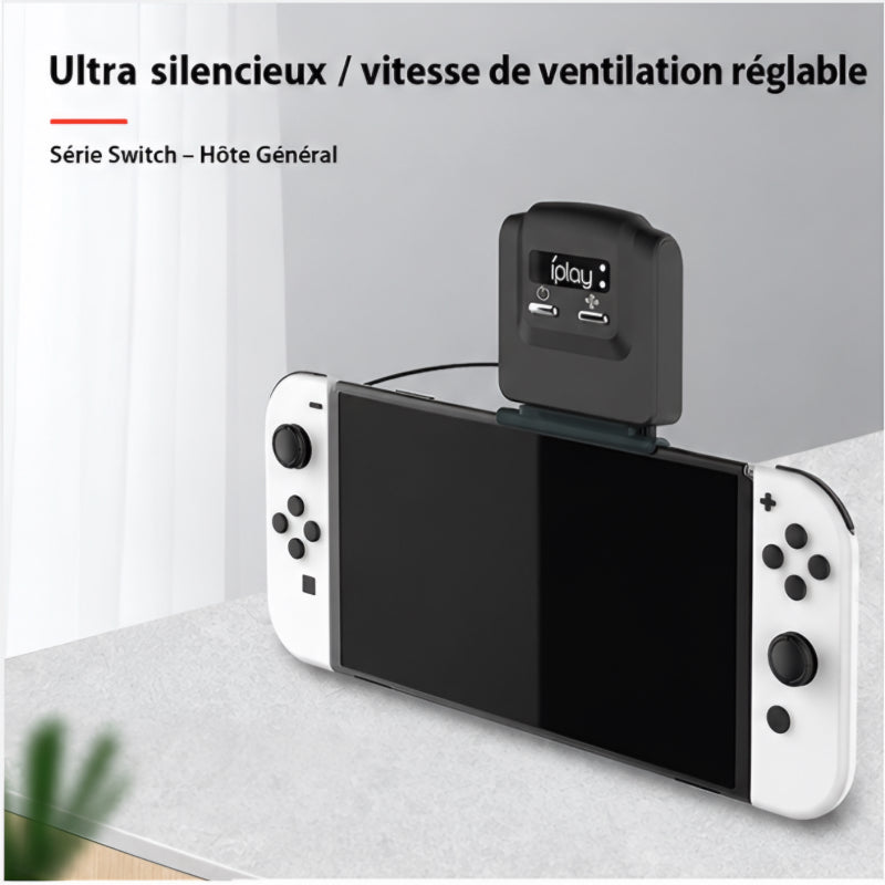 AeroSwitch™ – Ventilateur de Refroidissement Haute Performance pour Nintendo Switch & OLED