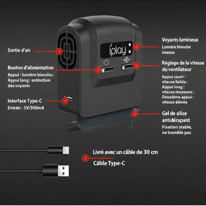 AeroSwitch™ – Ventilateur de Refroidissement Haute Performance pour Nintendo Switch & OLED