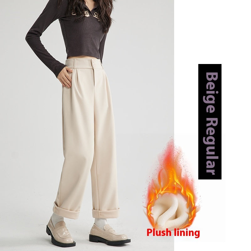 Pantalon en Laine Coupe Droite – Classique et Moderne